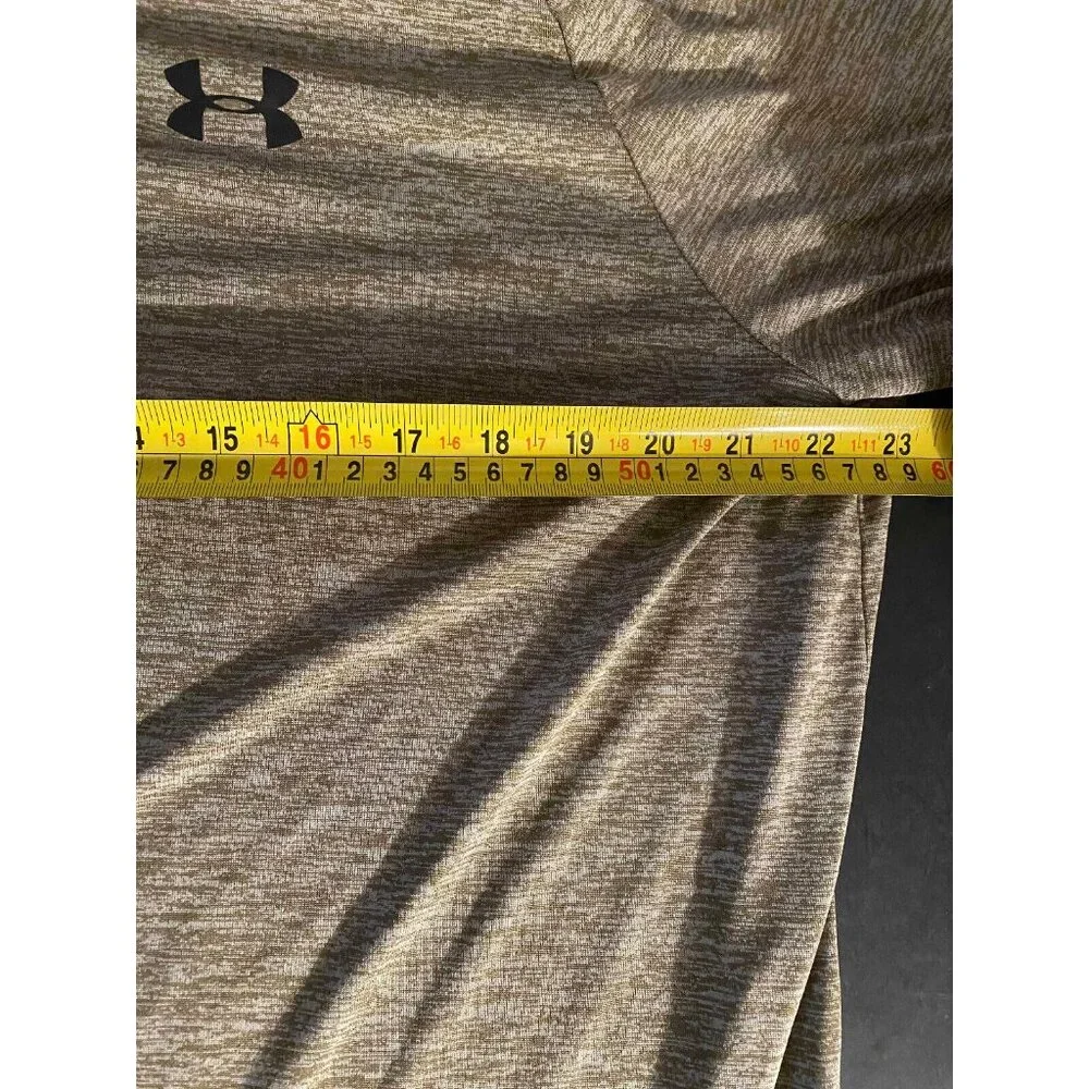 Under Armour UA Tech Quarter Zip Pullover Mens 2XL Heathered Lightweight Loose - Picture 4 of 5